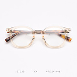 Model 21020 round acetate optical frames