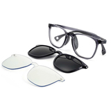 19990 silicone kid clipon optical frame